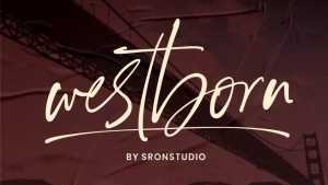 Westborn Script Font › Fontesk