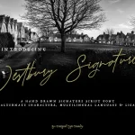 Westbury Signature Demo Font