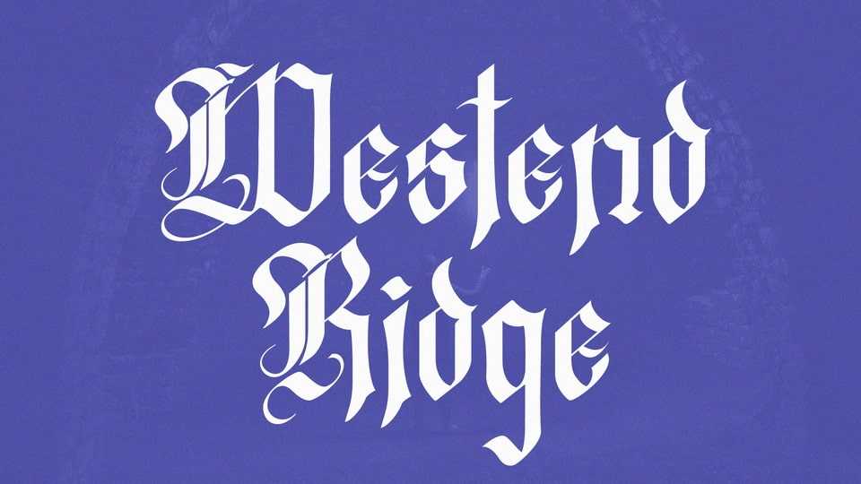 Westend Ridge Font › Fontesk