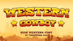 Western Cowboy Font › Fontesk