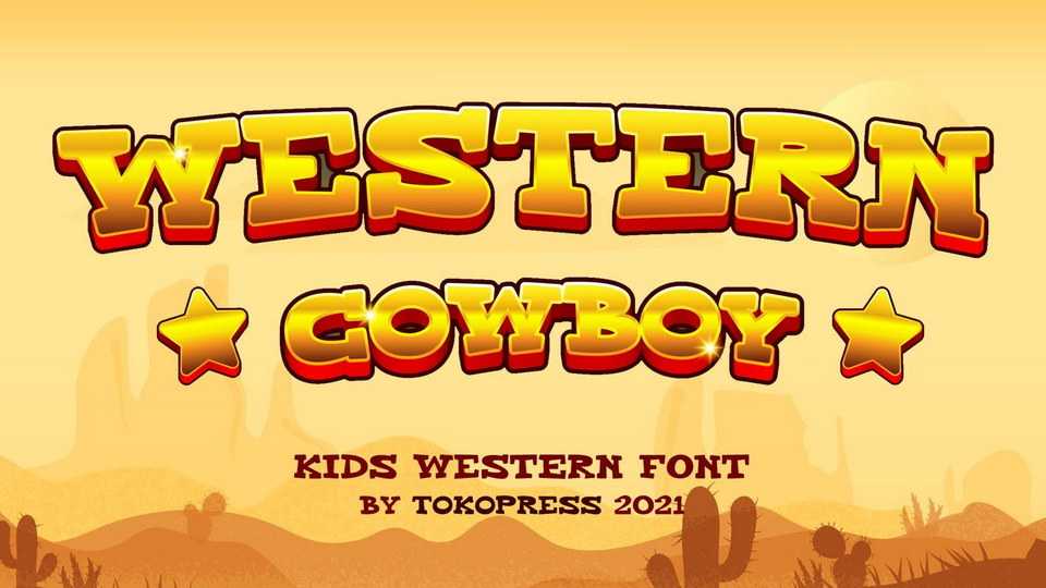 Western Cowboy Font › Fontesk