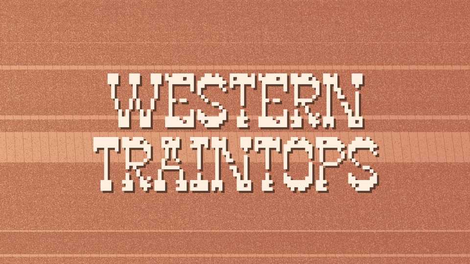 Western Traintops Font › Fontesk
