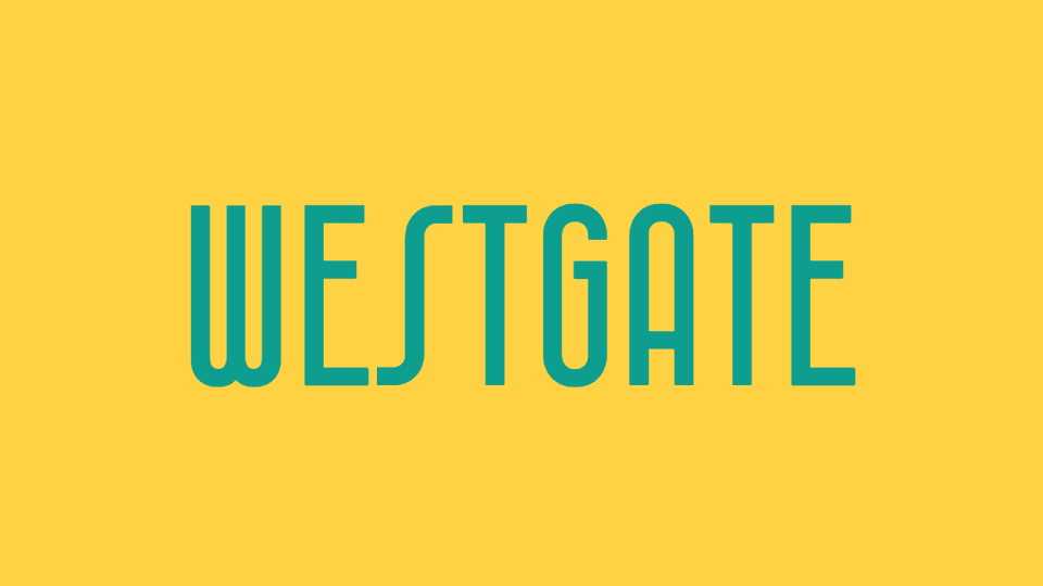 Westgate Typeface › Fontesk