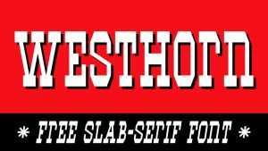 Westhorn Font › Fontesk