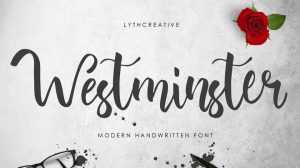 Westminister Font › Fontesk