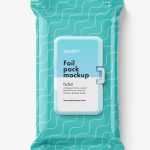 Wet wipes bag / glossy