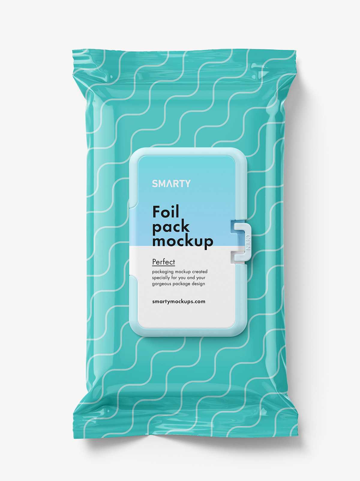 Wet wipes bag / glossy