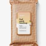 Wet wipes bag / kraft paper