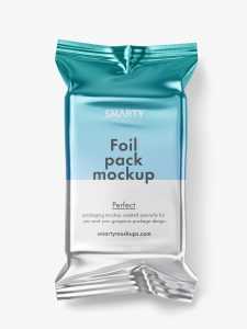 Wet wipes bag / metallic