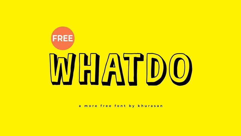 Whatdo Font › Fontesk