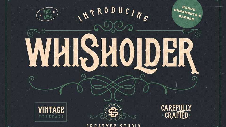Whisholder Font › Fontesk