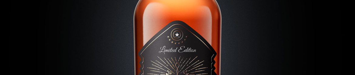 Whisky bottle mockup