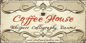 WHISPERS CALLIGRAPHY font