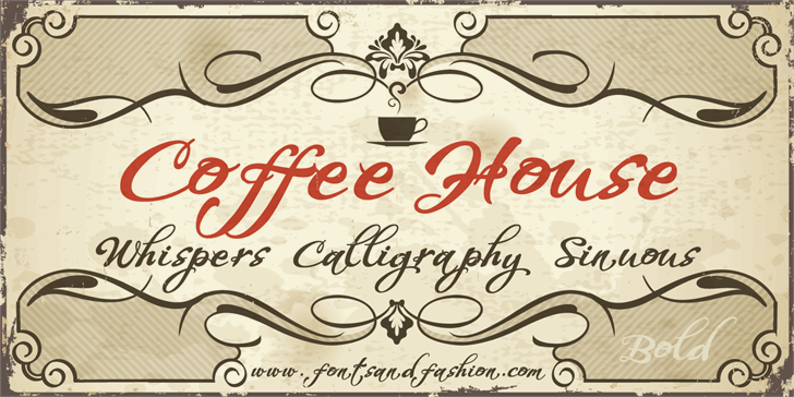 WHISPERS CALLIGRAPHY font
