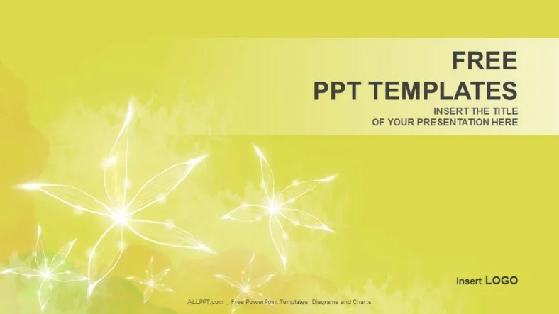 White Floral-Nature PPT Templates