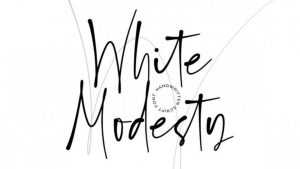 White Modesty Font › Fontesk