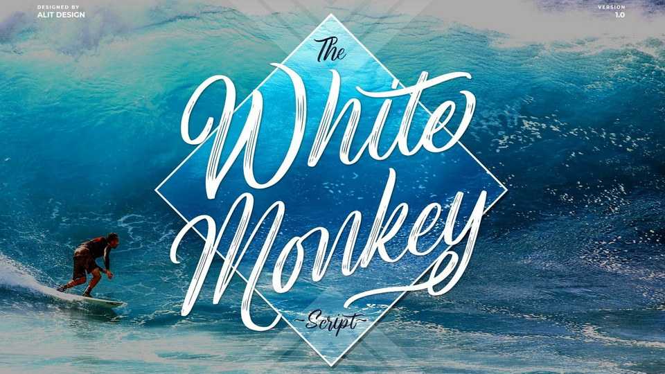 White Monkey Script Font › Fontesk