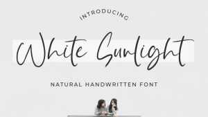 White Sunlight Font › Fontesk