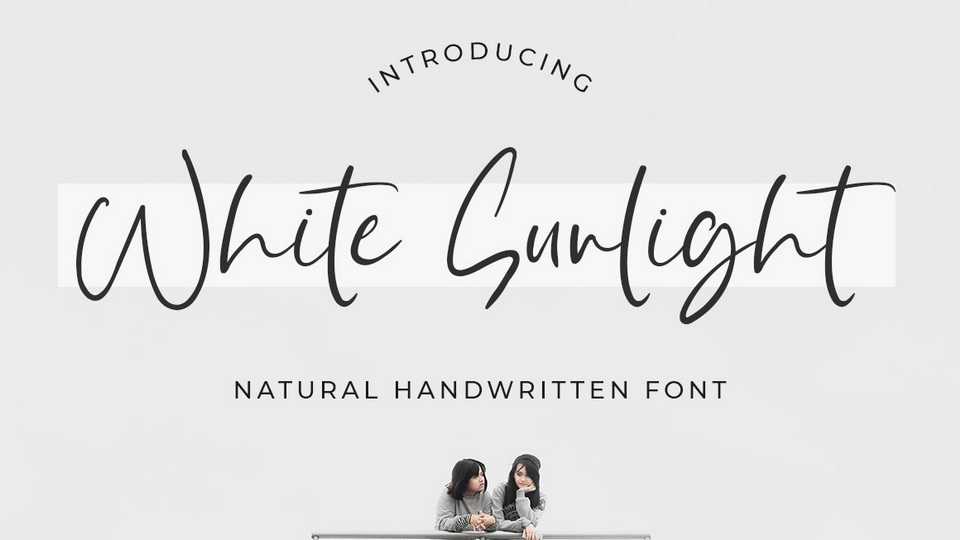 White Sunlight Font › Fontesk