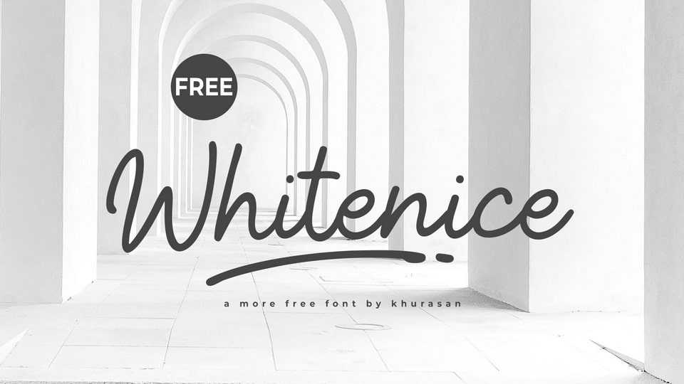 Whitenice Font › Fontesk