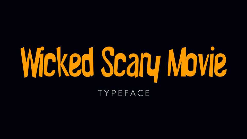 Wicked Scary Movie Font › Fontesk
