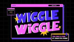 Wiggle Font › Fontesk