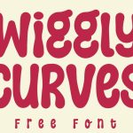 Wiggly Curves Font › Fontesk