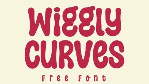 Wiggly Curves Font › Fontesk
