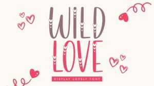 Wild Love Font › Fontesk