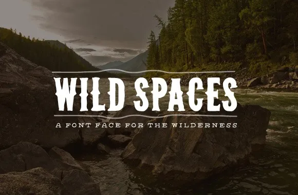 Wild Spaces Typeface