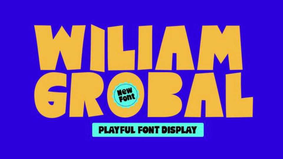 Wiliam Grobal Font › Fontesk