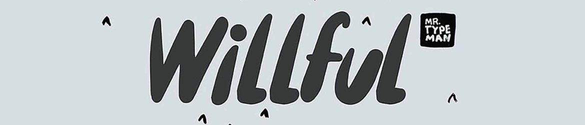 Willful Handwritten Font Willful Handwritten Font
