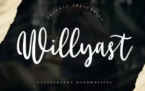 Willyast Calligraphy Font