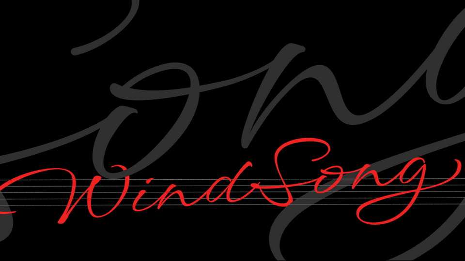 Windsong Script Font › Fontesk