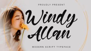 Windy Allan Font › Fontesk
