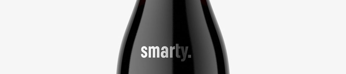 Wine bottle mockup