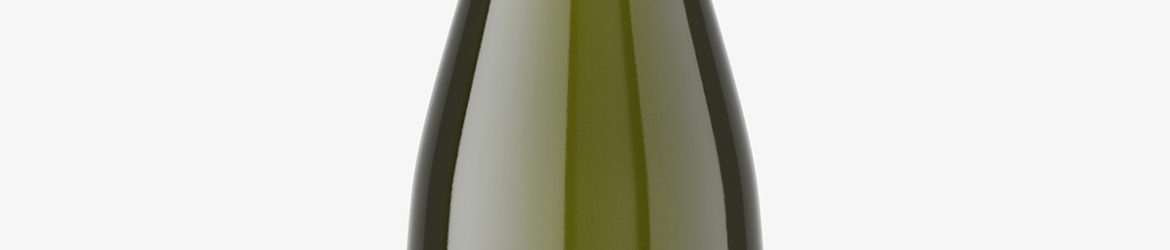 Wine bottle with crown cap mockup