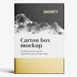 Wine / Juice carton box mockup