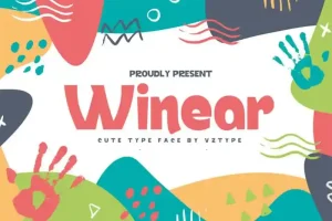 Winear Display Font