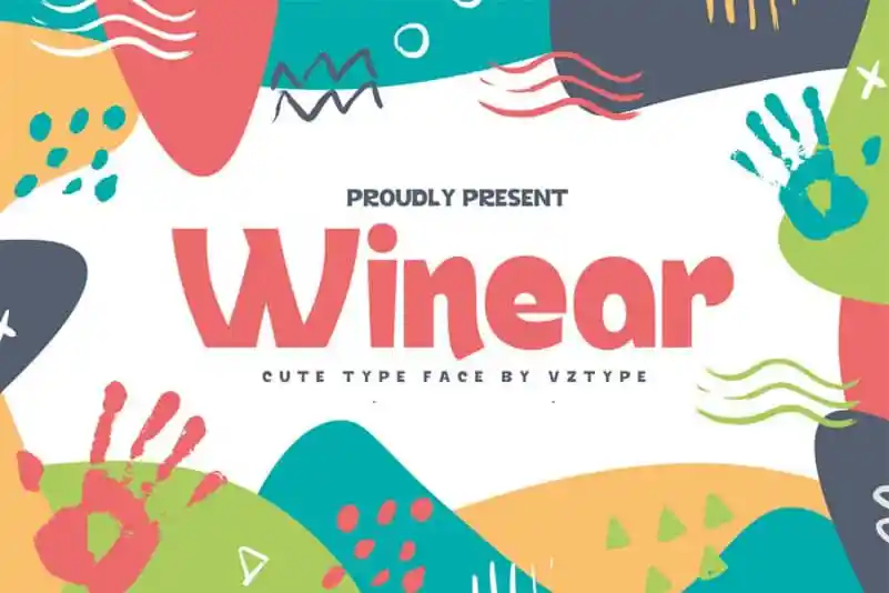 Winear Display Font