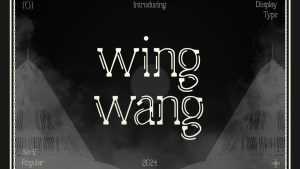 Wing Wang Font › Fontesk