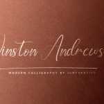 Winston Andrews Script Font › Fontesk
