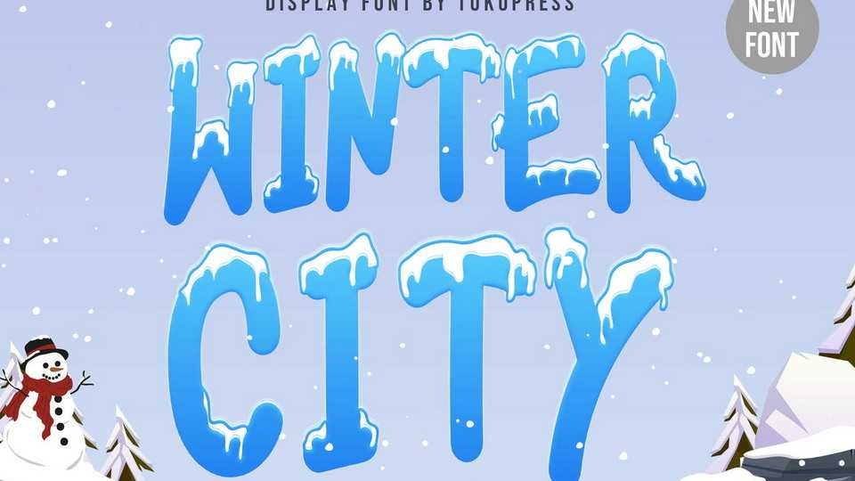 Winter City Font › Fontesk