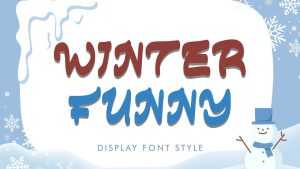 Winter Funny Font › Fontesk