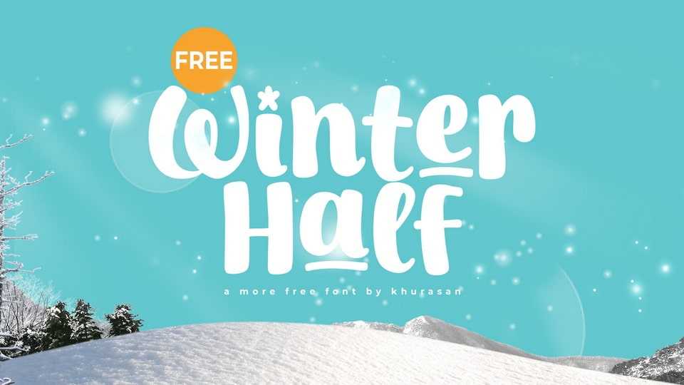 Winter Half Font › Fontesk