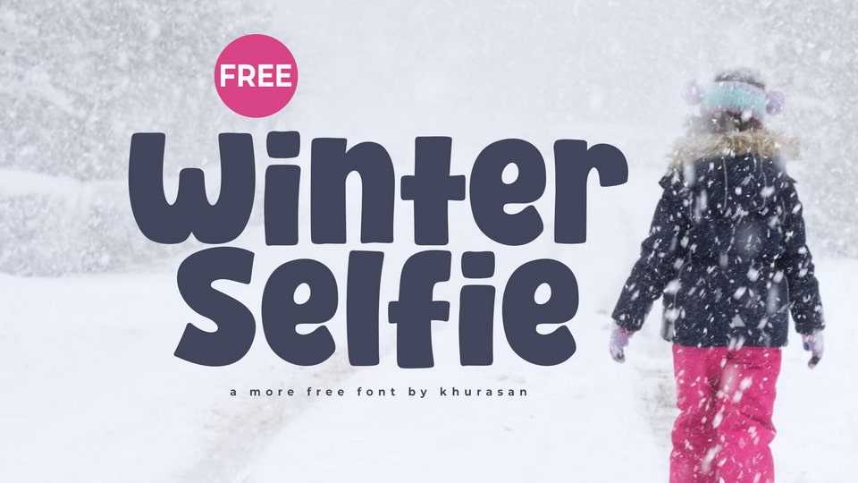 Winter Selfie Font › Fontesk