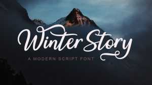 Winter Story Font › Fontesk