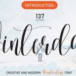 Winterday Script Font › Fontesk