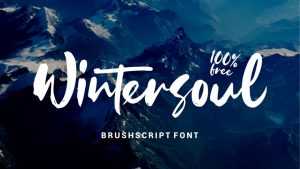 Wintersoul Font › Fontesk