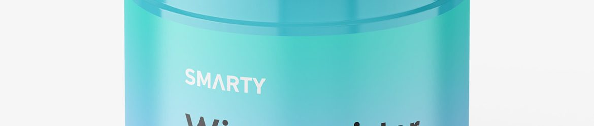 Wipe canister mockup / glossy